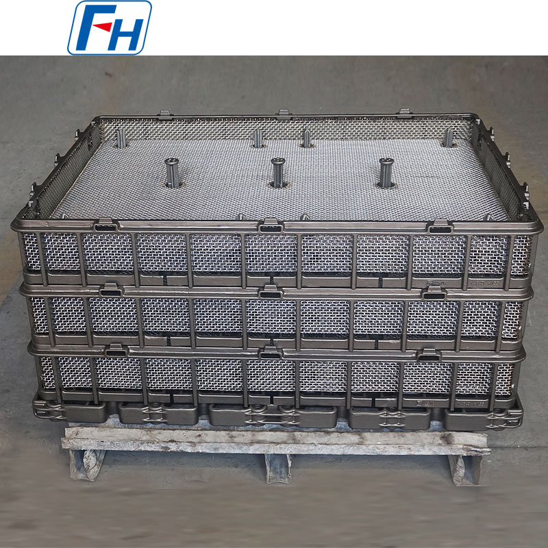Värmebehandlingskorgar med maximal värmebeständighet för precisionsvärmebehandling | FH®