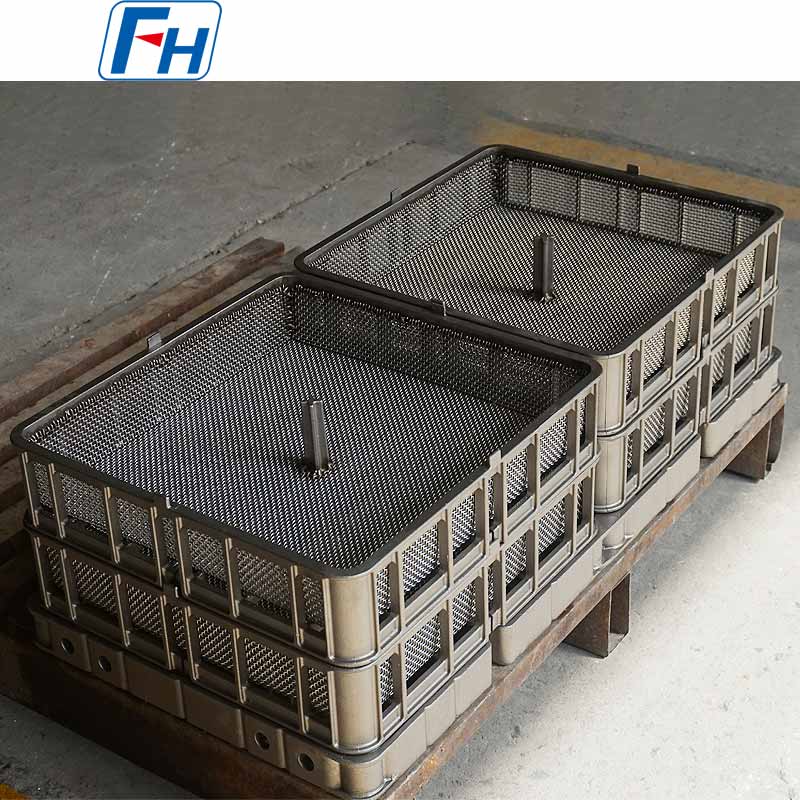 Värmebehandlingskorgar med maximal värmebeständighet för precisionsvärmebehandling | FH®