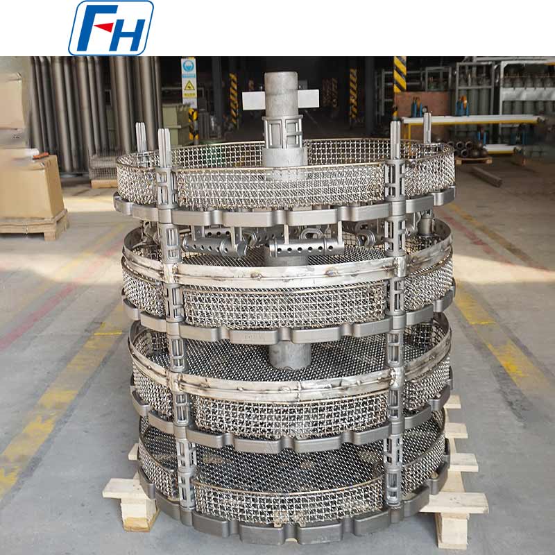 Vertikal ugns kalllyftande värmebehandlingsfixtur med 1.4848 + 310S Material | FH®