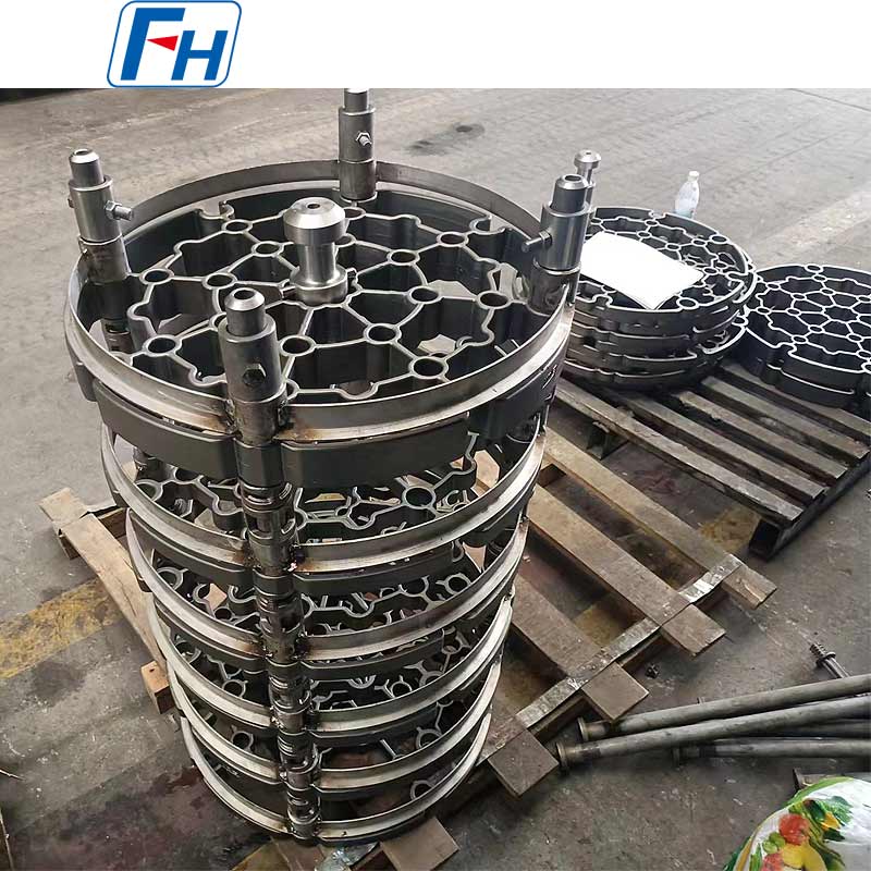 FH® 1.4849 (ZG40Cr19Ni39Nb) Värmebeständigt stål Ugnsfixturer av brunntyp – Max 1150°C, Anti-förkolning