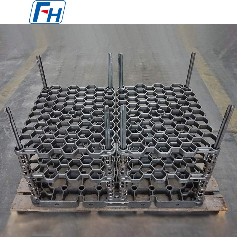 FH® 1.4848 Vakuumugnsfixturer – Precisionsvärmebehandlingsverktyg