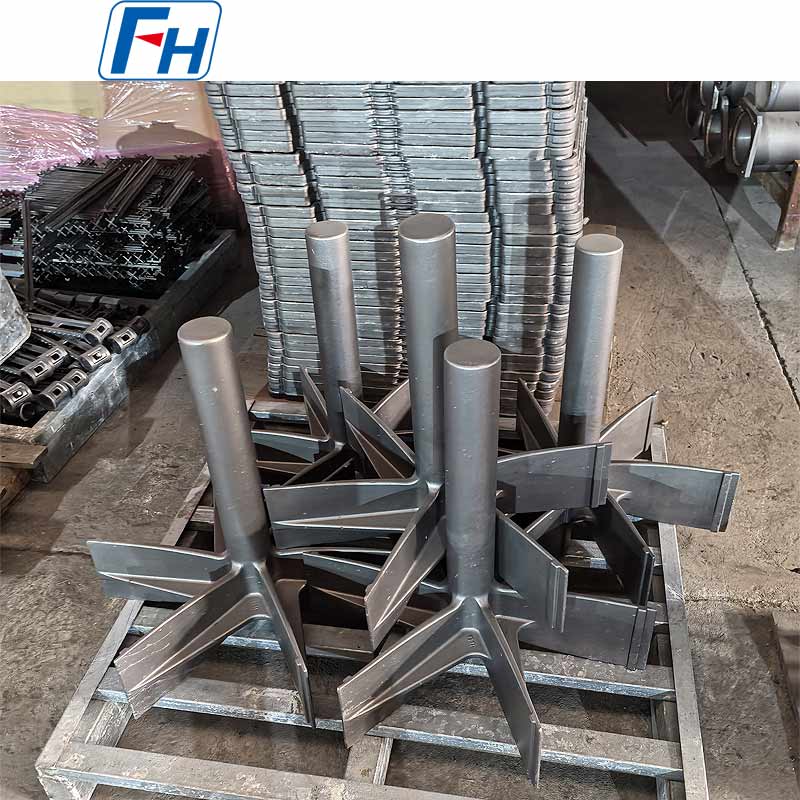 FH® svetsade fläktblad för högtemperaturugnsfläktar – 1.4848, anti-krypning, dynamisk balansering, ISO 9001