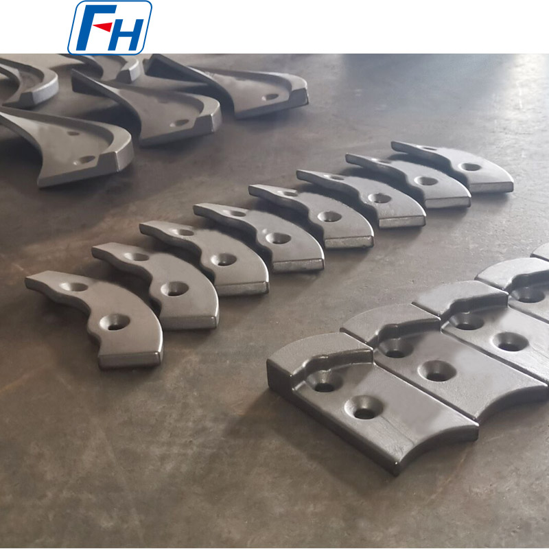 Betongblandare slitdelar & blad | FH® högpresterande blandningssystemkomponenter