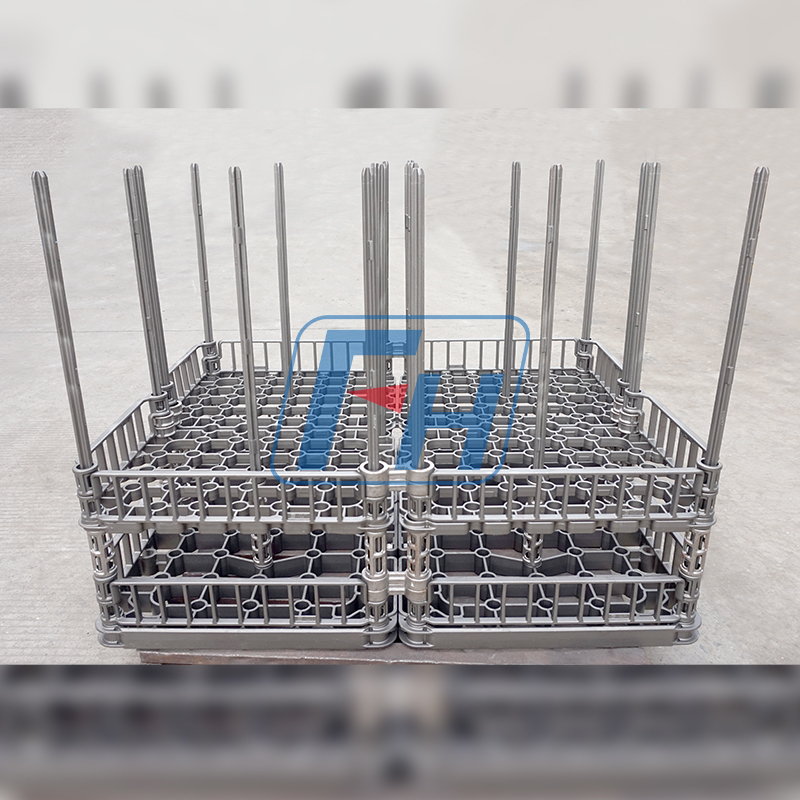 1200x900x900 mm värmebehandlingsfixturer för vakuumugn